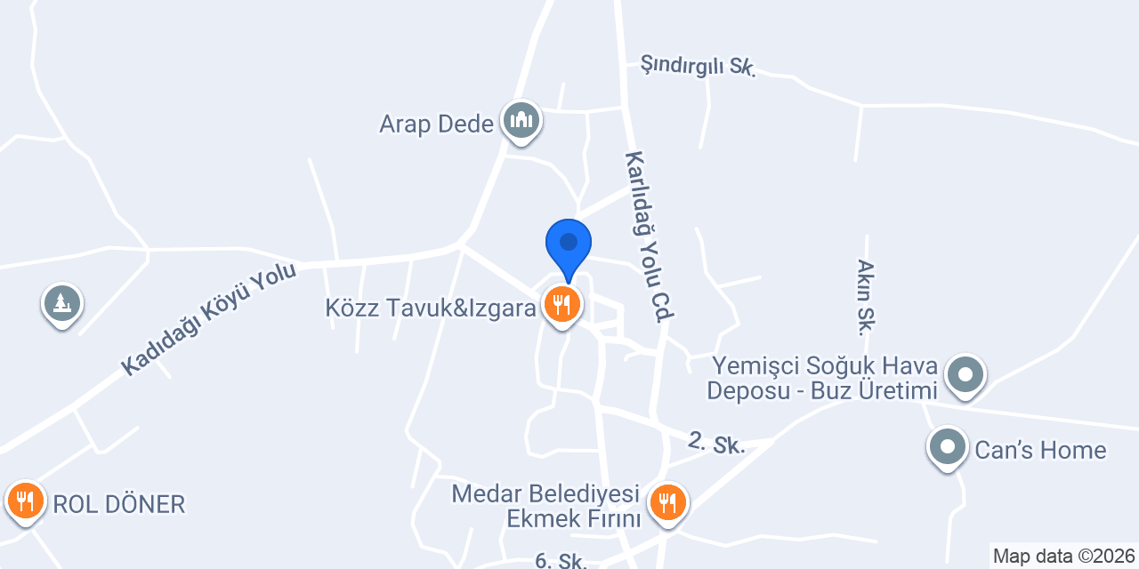 Emek Tavukçuluk konumu