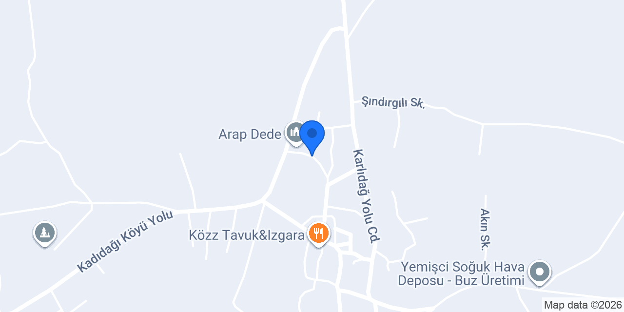 Topuz Hafriyat konumu