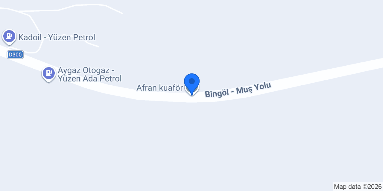 Afran kuaför konumu
