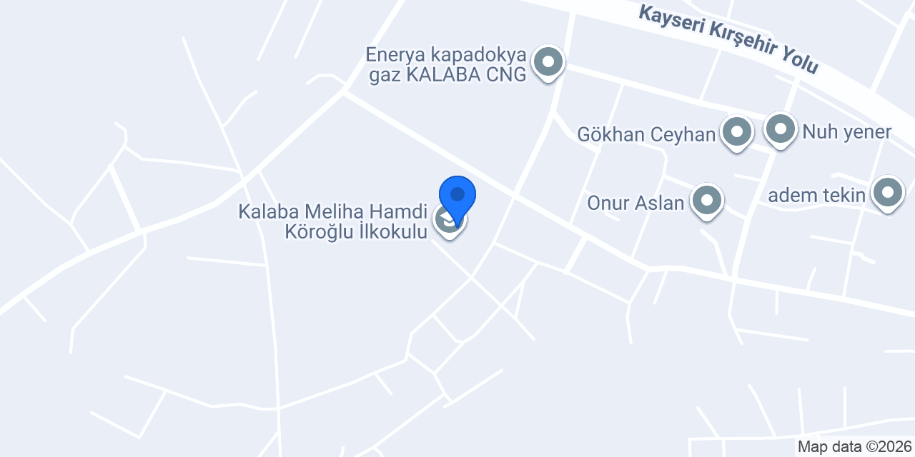 Kalaba Meliha Hamdi Köroğlu İlkokulu konumu
