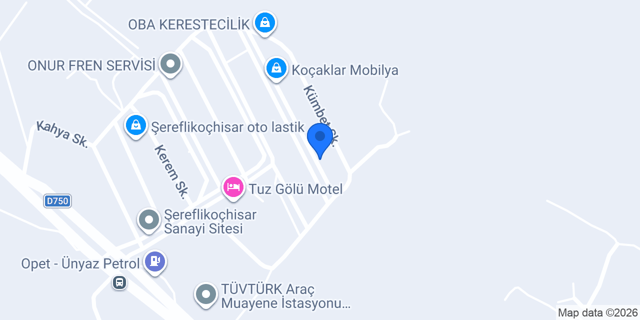 Deniz Mobilya konumu