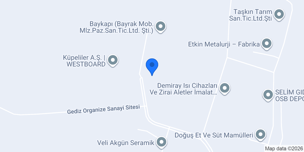 CANDAN MAKİNA konumu