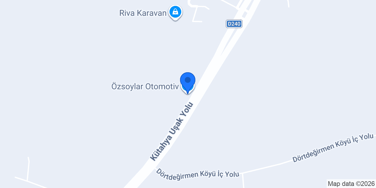 Özsoylar Otomotiv konumu