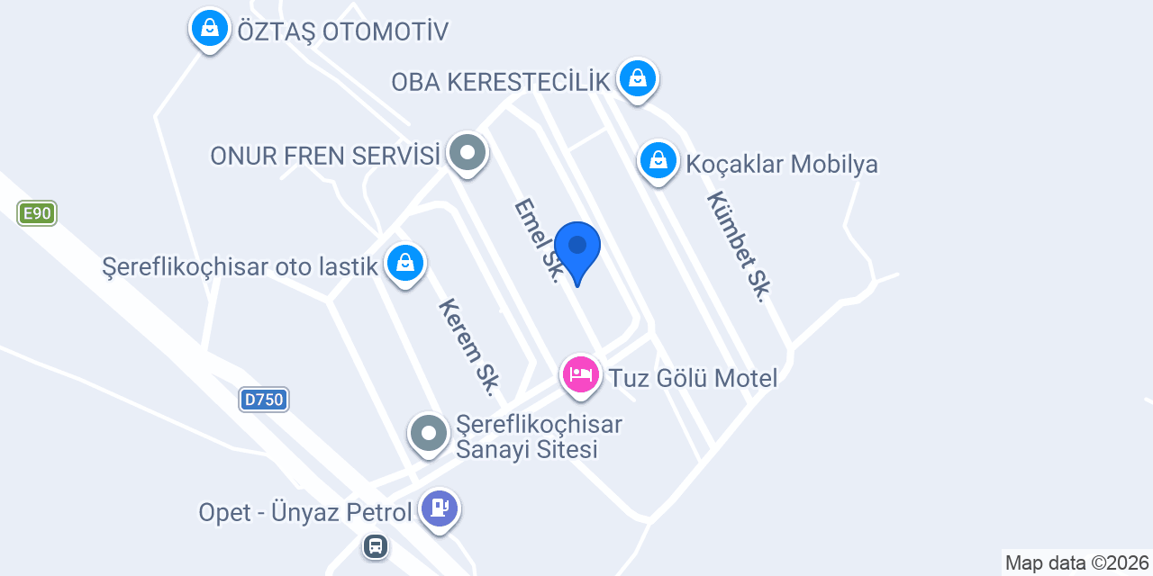 Koç Metal konumu