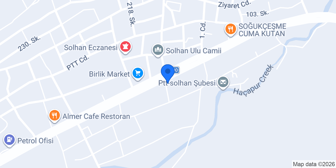 Oses Çiğ Köfte konumu