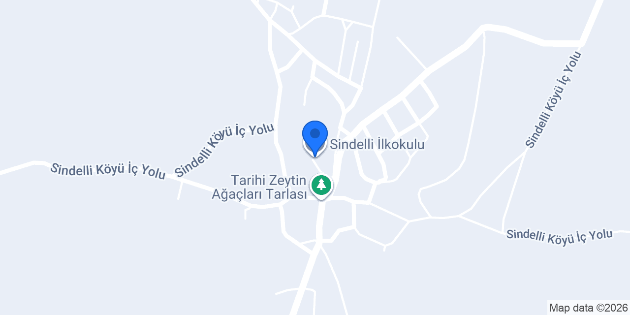 Sindelli İlkokulu konumu