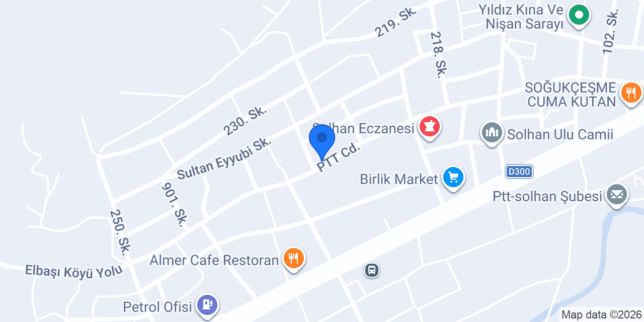 BOLAT KIRTASİYE konumu