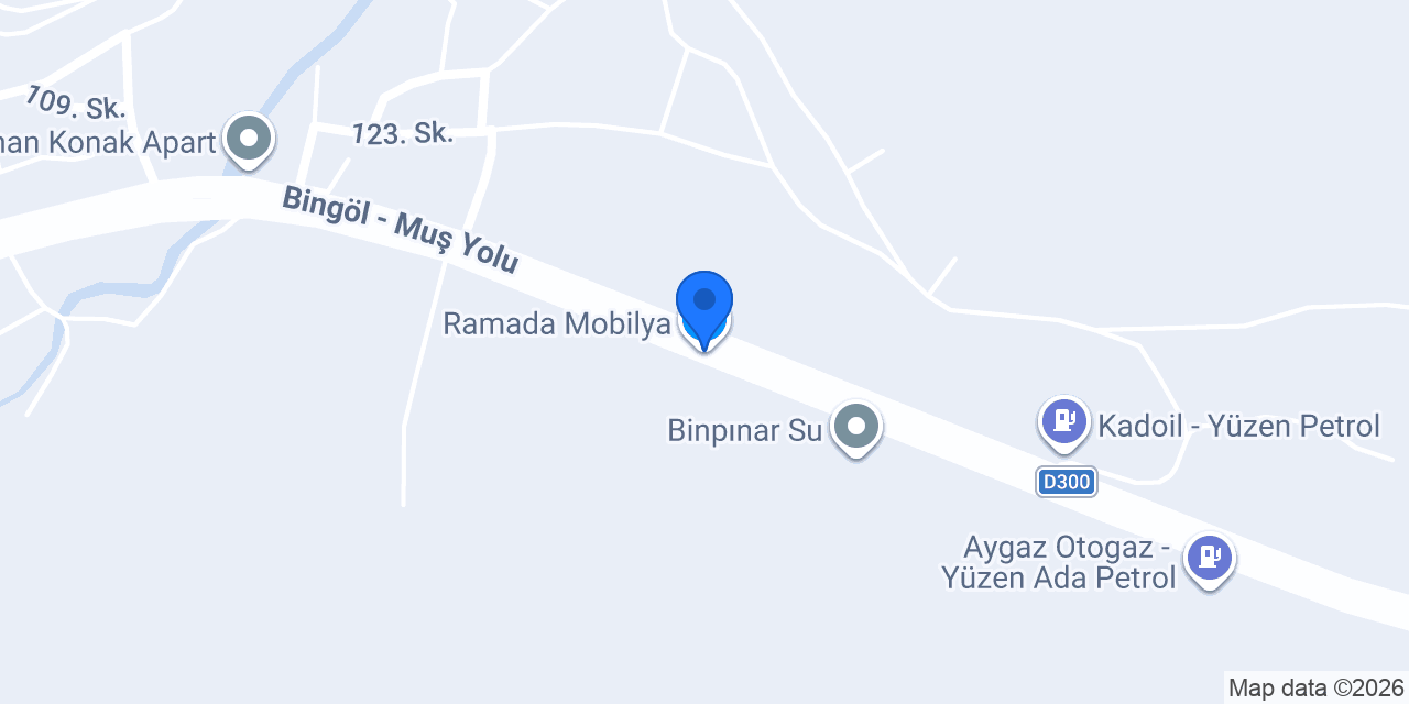 Ramada Mobilya konumu