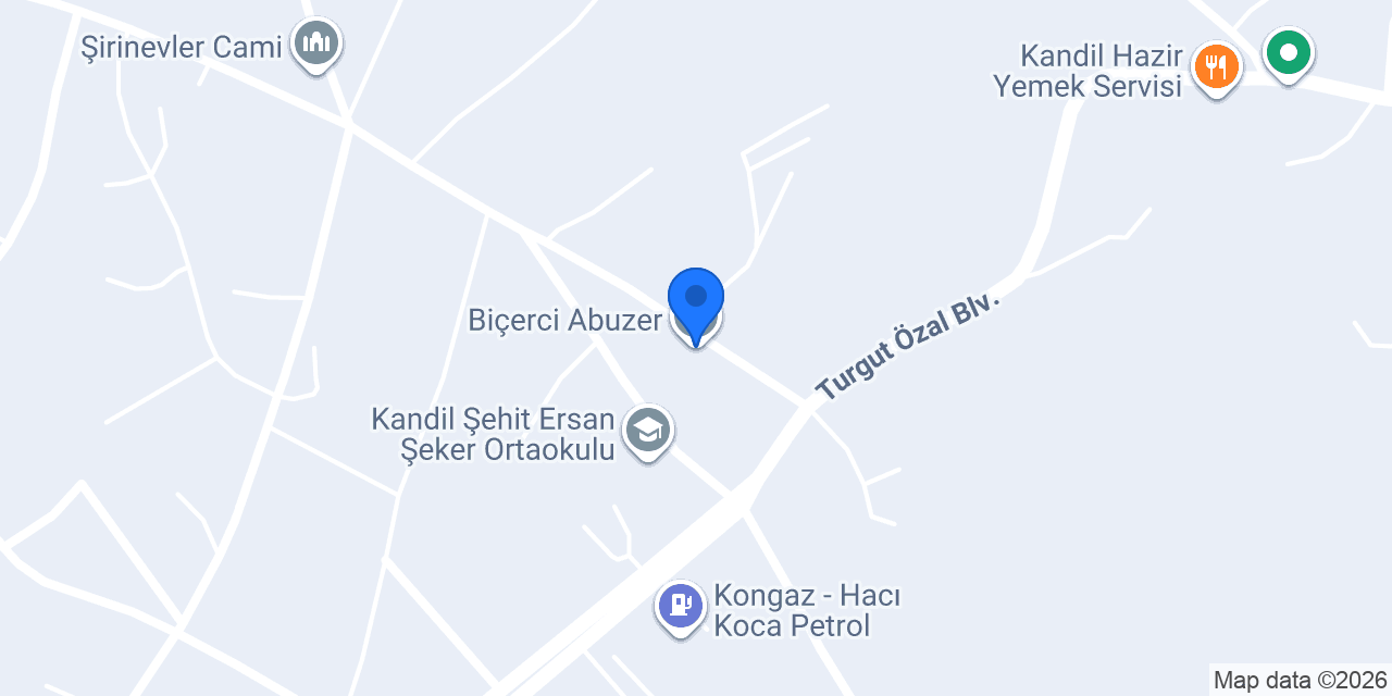 Biçerci Abuzer konumu