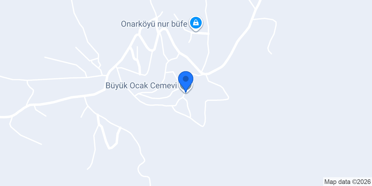 Büyük Ocak Cemevi konumu