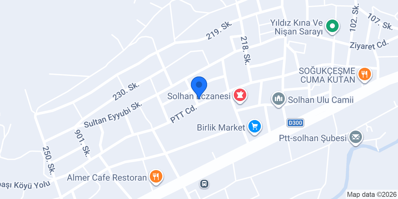 Arakonak Belediyesi konumu
