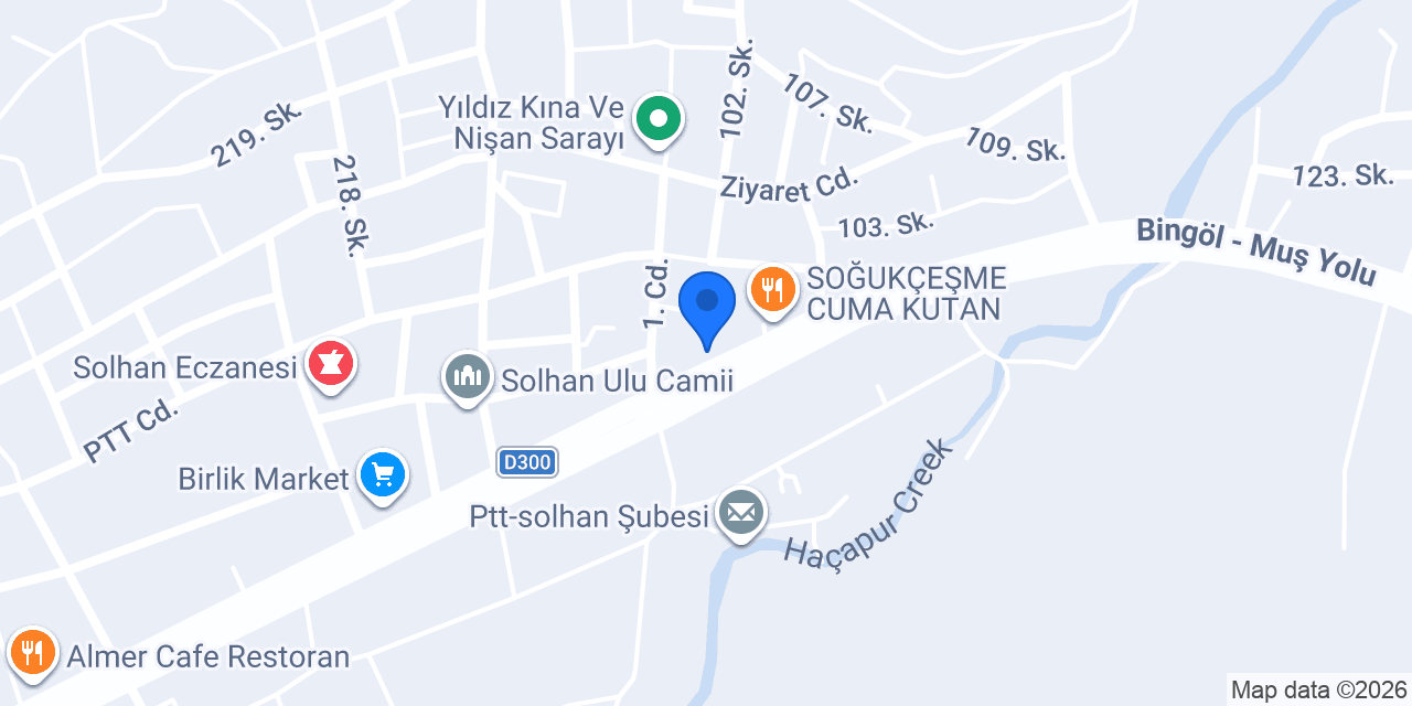 ŞAHİN VETERİNER KLİNİĞİ konumu