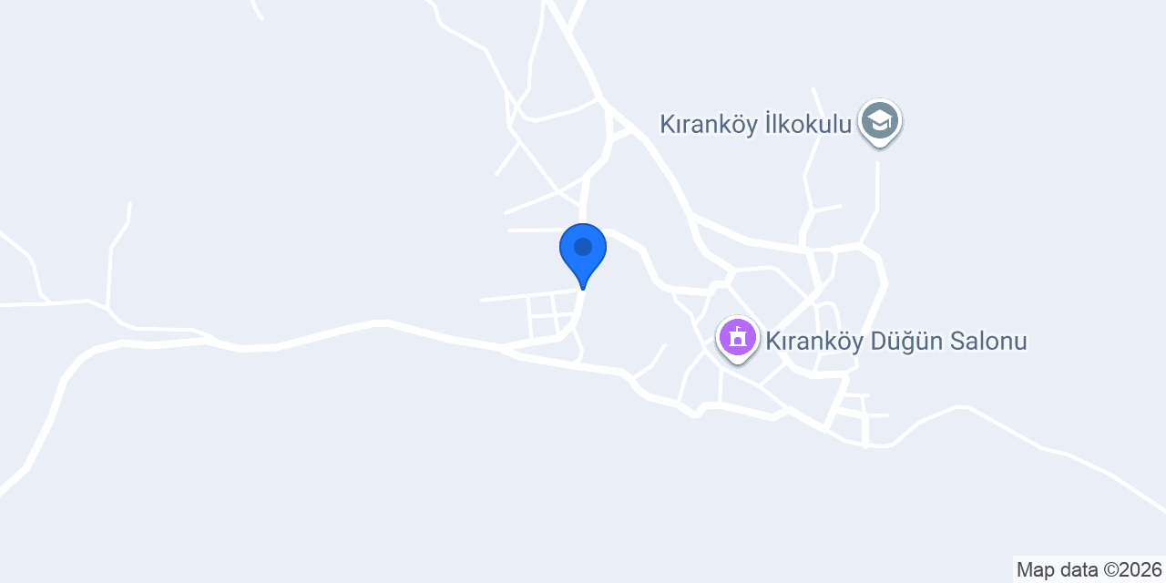 Kıran Köyü Muhtarlığı konumu