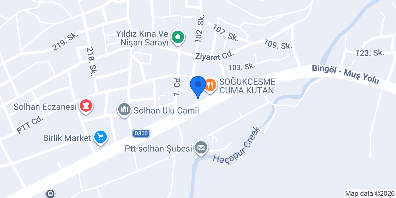 SOLHAN DİYARBAKIR VİP konumu