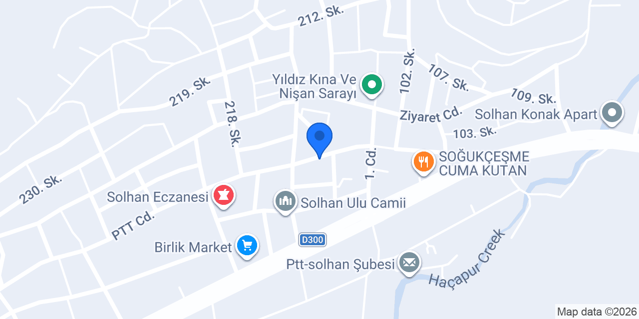 Solhan Deniz Organizasyon konumu