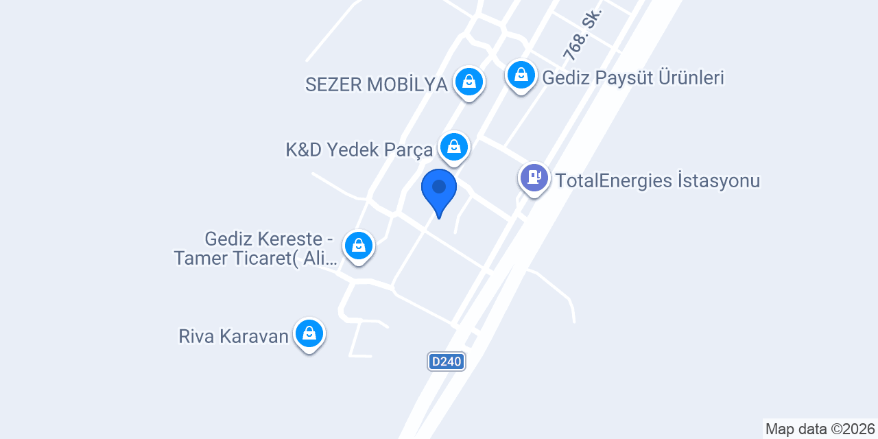 GEDİZ GÜMÜŞ PEN konumu