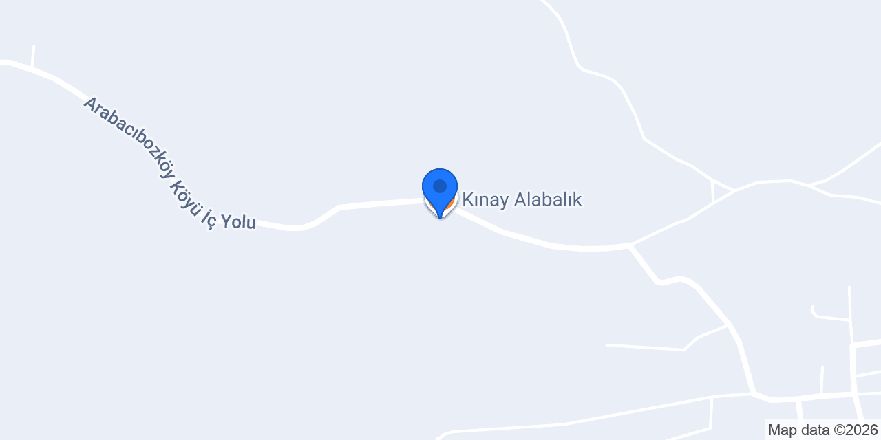 Kınay Alabalık konumu