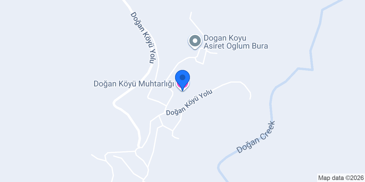 Doğan Köyü Muhtarlığı konumu