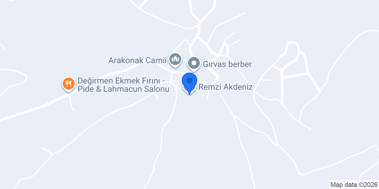 Remzi Akdeniz konumu