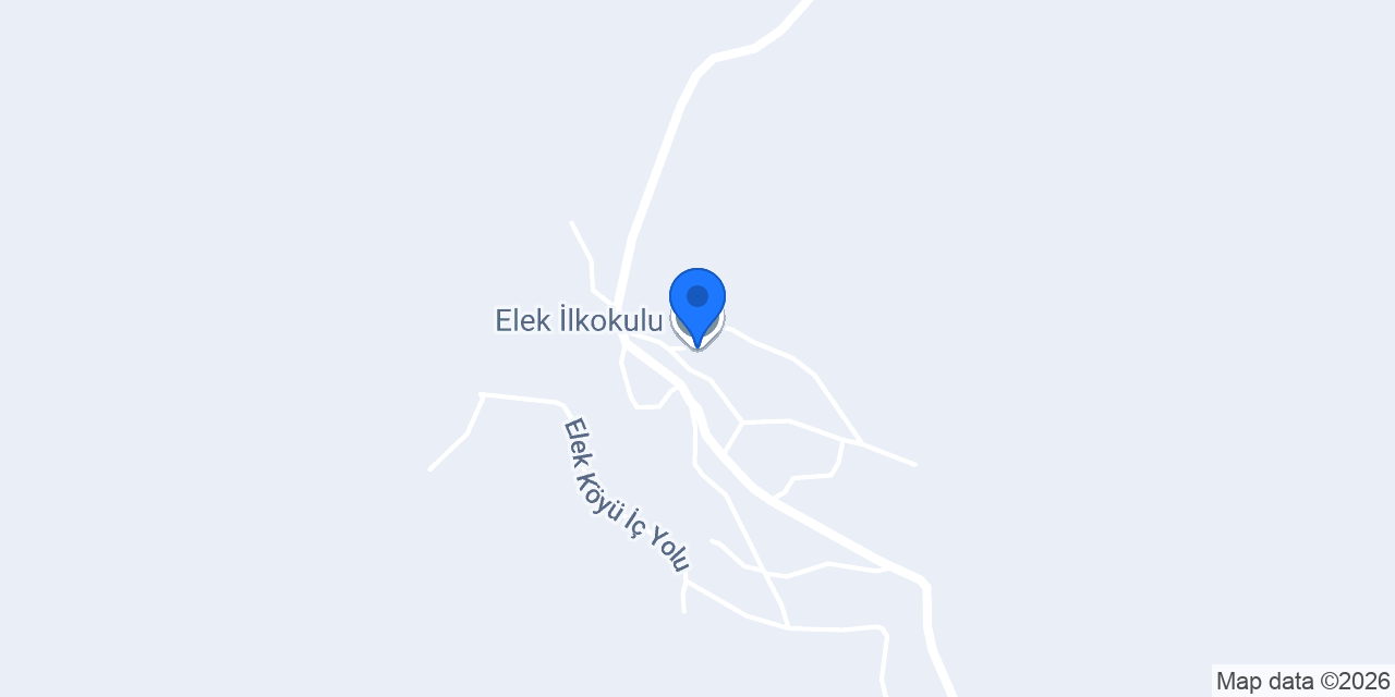 Elek İlkokulu konumu