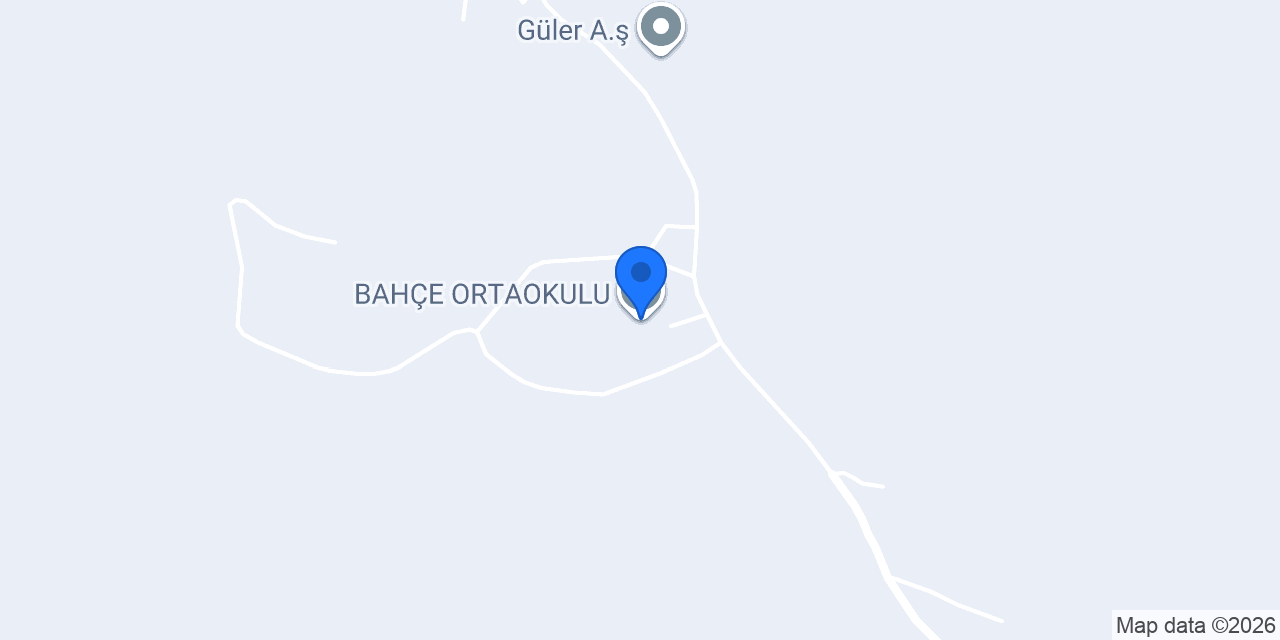 BAHÇE ORTAOKULU konumu