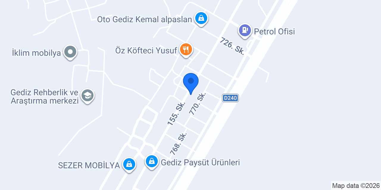 Alpaslan Oto konumu