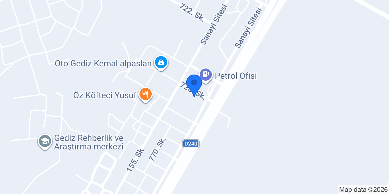 Güngör Cam konumu