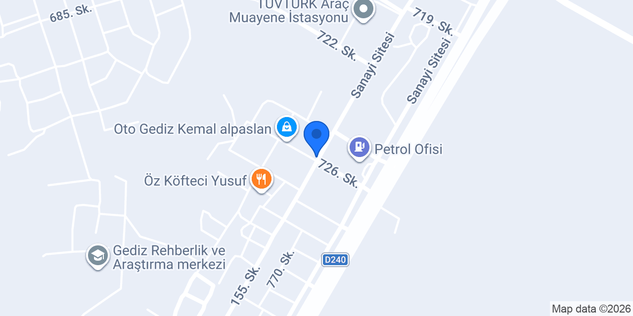 Çiçek Büfe Fastfood konumu