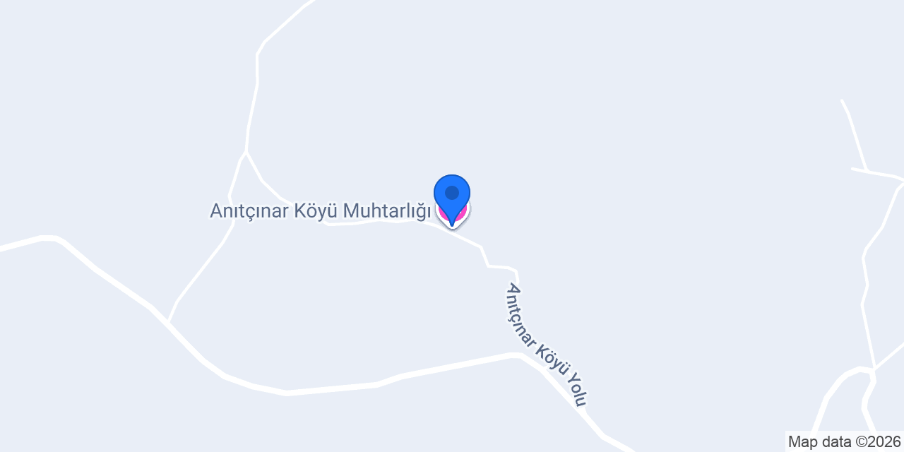 Anıtçınar Köyü Muhtarlığı konumu