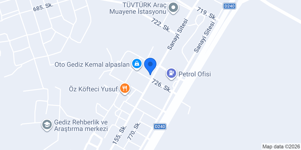 ESER MOBİLYA VE DEKORASYON konumu