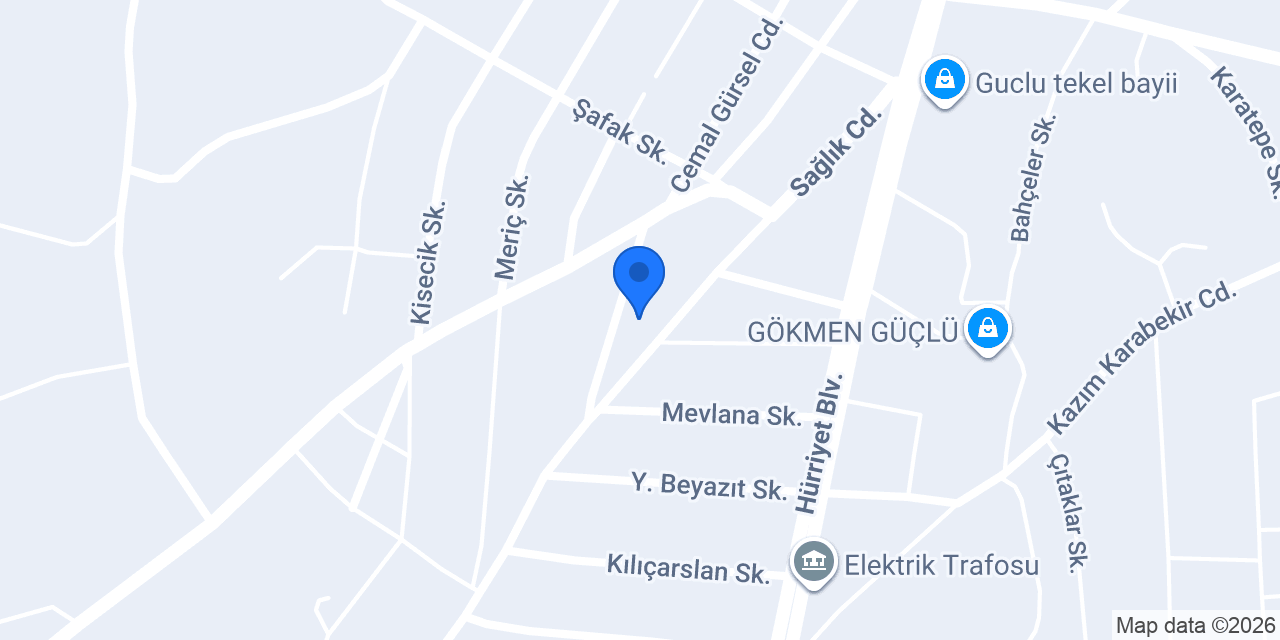 Sarıyahşi Fatih Ortaokulu konumu