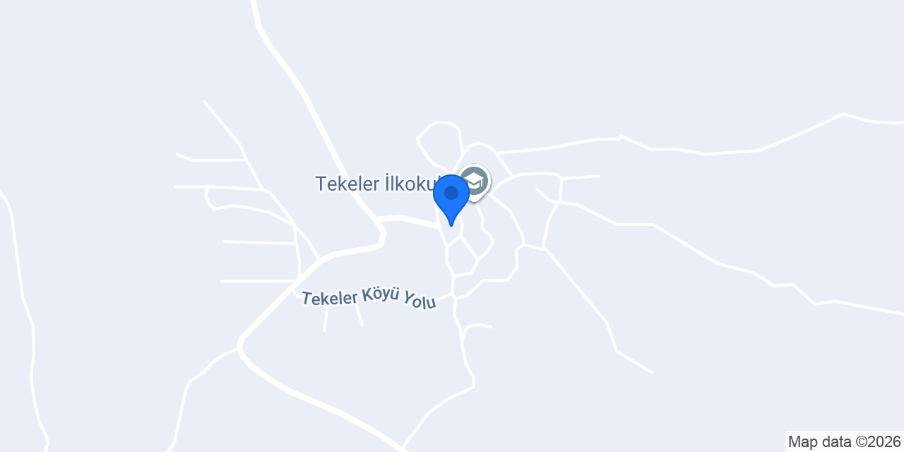 Tekeler Köyü Muhtarlığı konumu