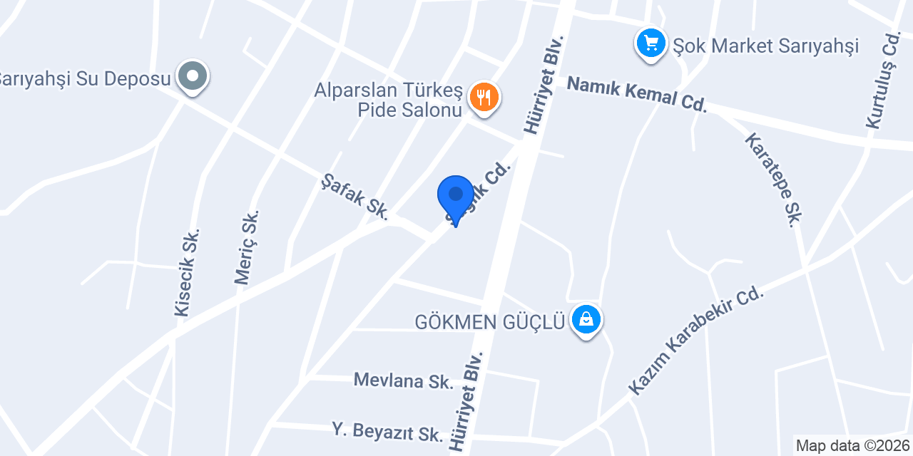 Hacı Mehmet Cömert Lisesi konumu
