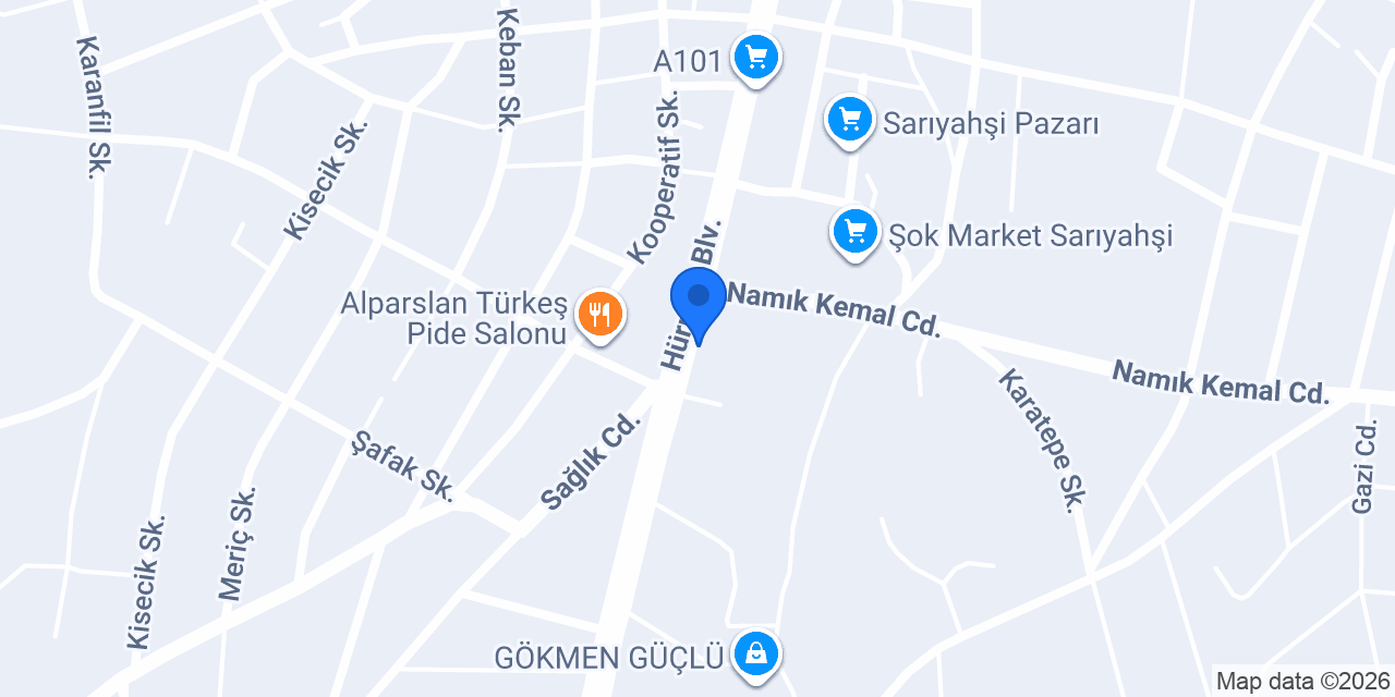 Akdoğan Eczanesi konumu