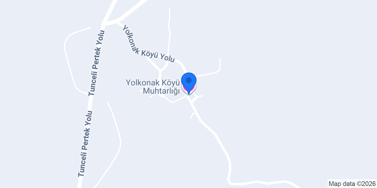 Yolkonak Köyü Muhtarlığı konumu