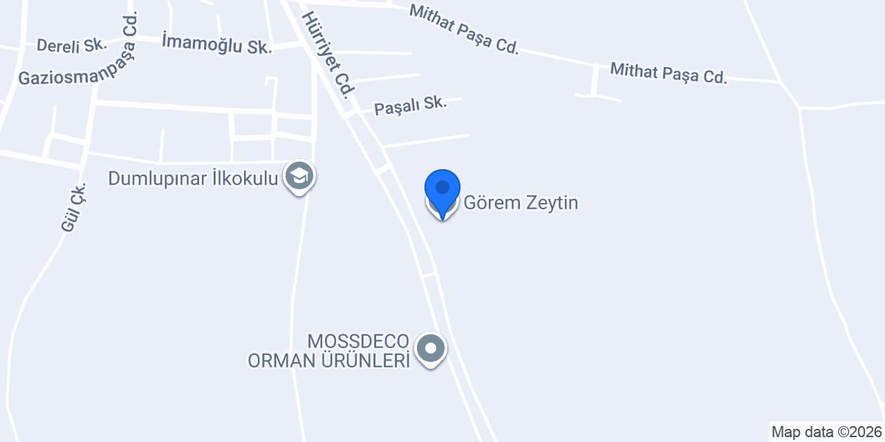 Görem Zeytin konumu