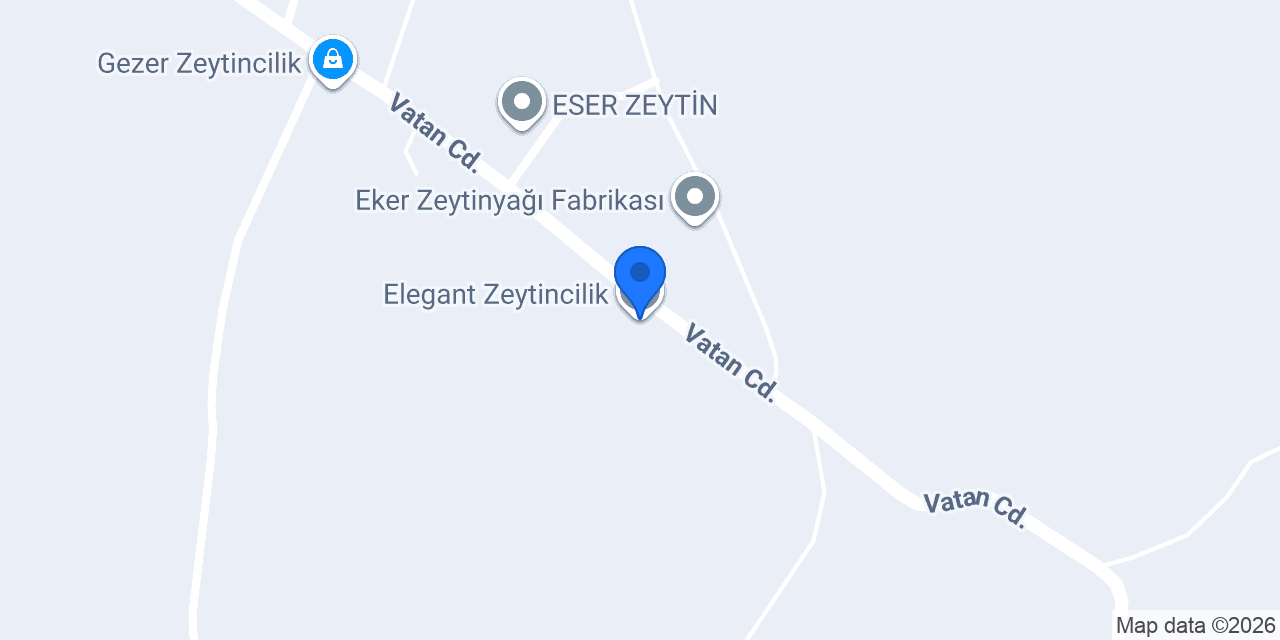 Elegant Zeytincilik konumu
