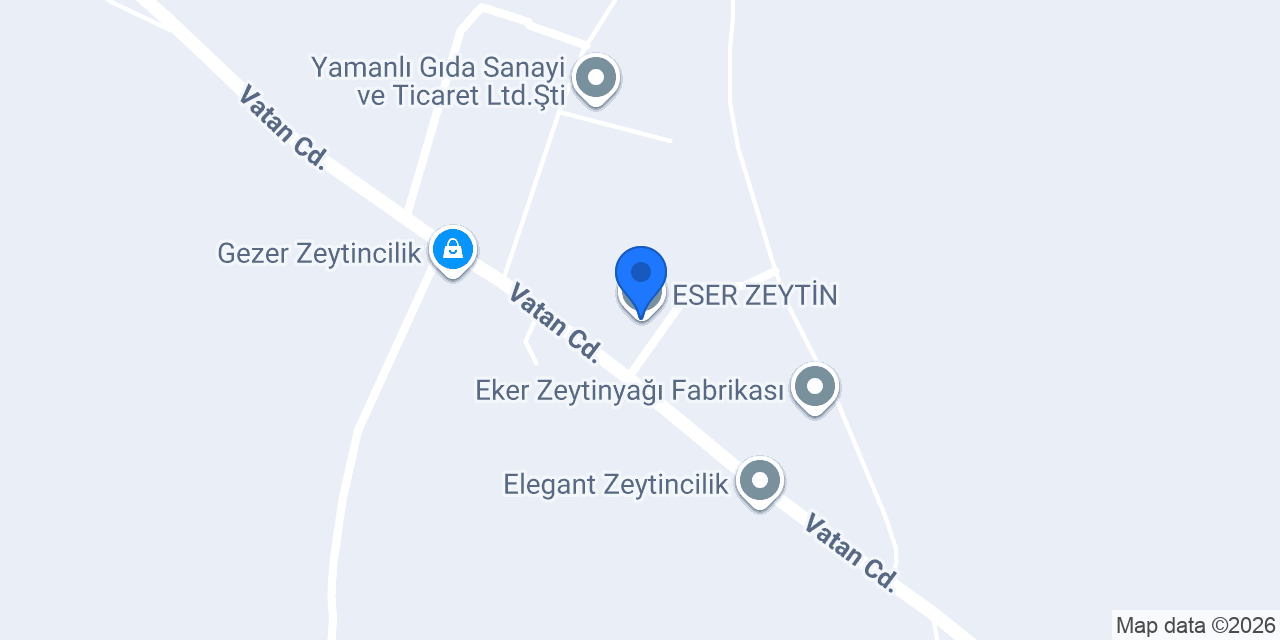 ESER ZEYTİN konumu
