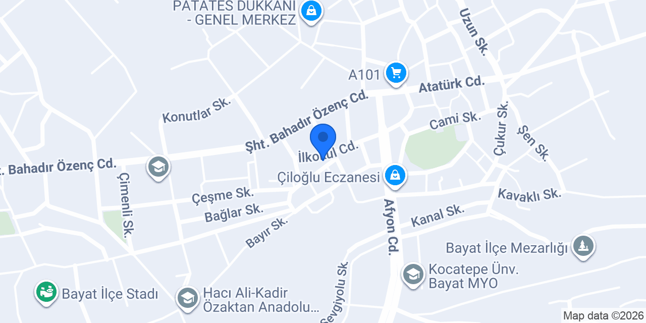 BUTİK PARLA konumu