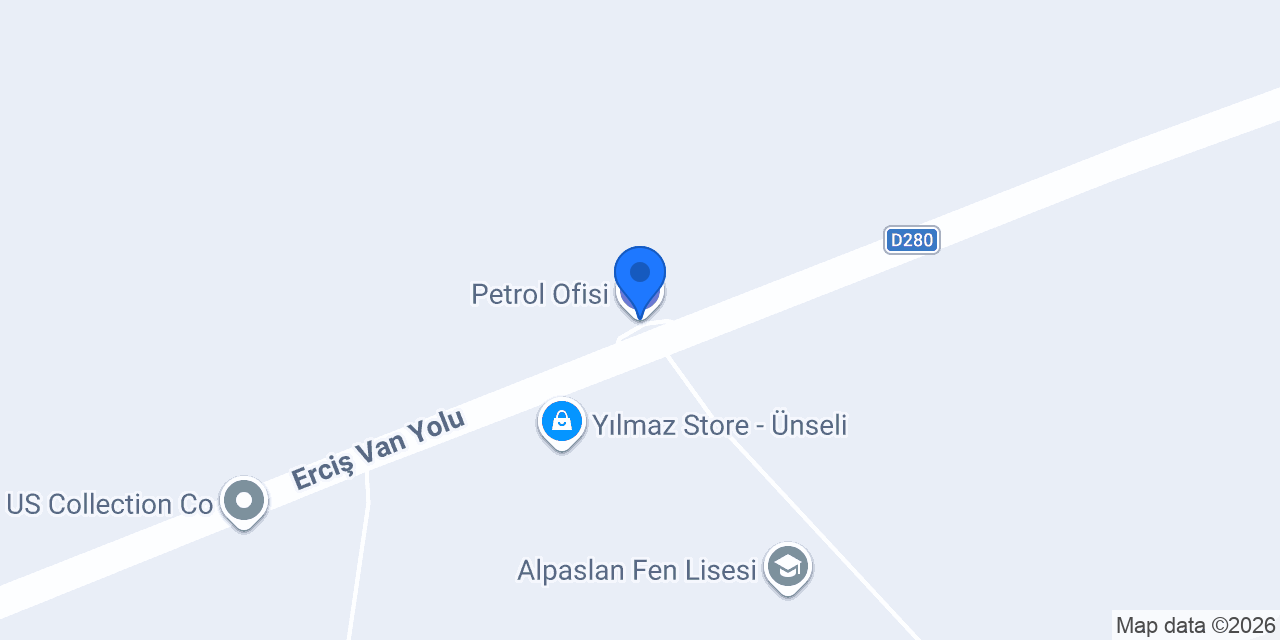Petrol Ofisi konumu