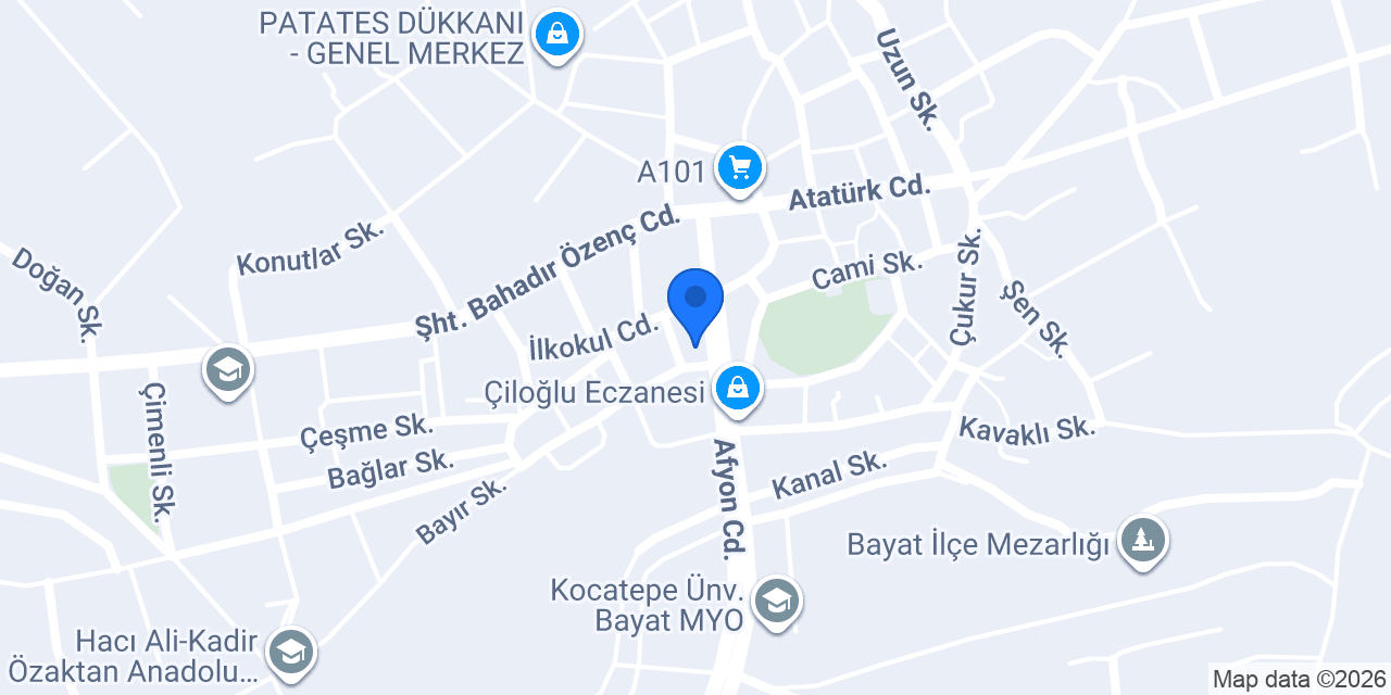 Çıkılı Oto Kurtarma konumu