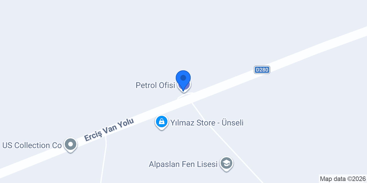 Van Sürat Kargo konumu