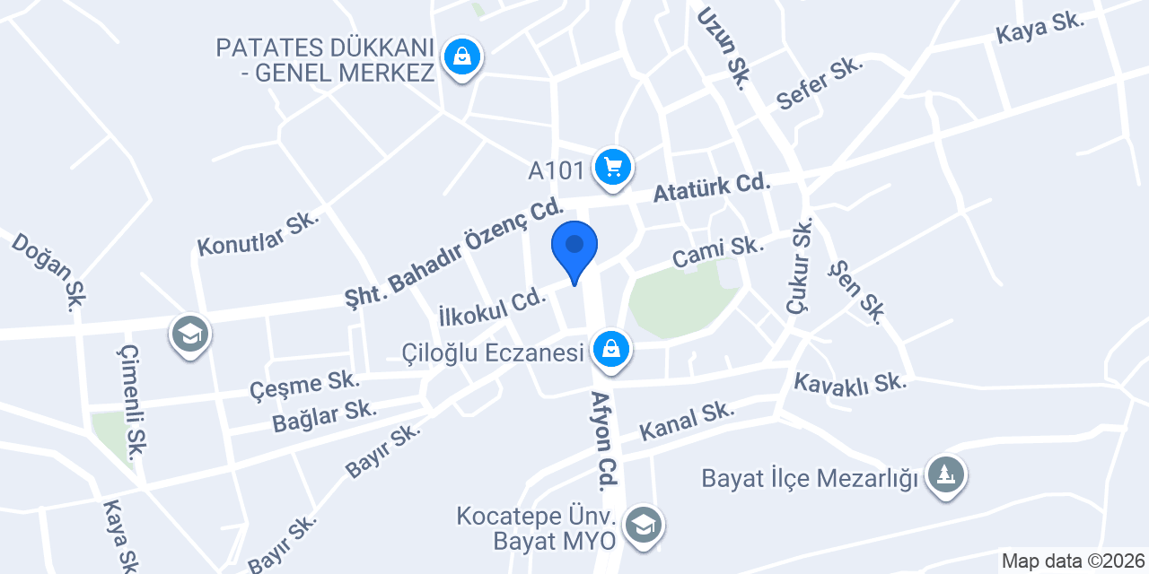 Dere Mobilya konumu