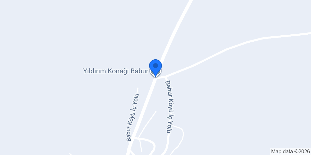 Yıldırım Konağı Babur konumu