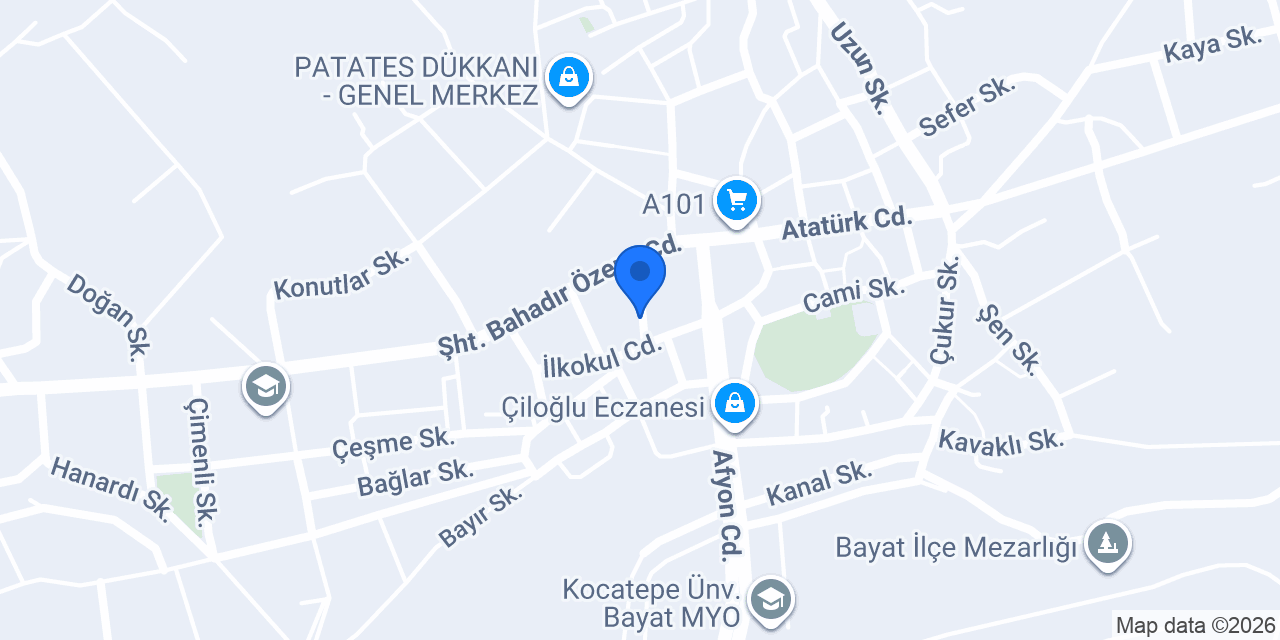 OZGUVEN MİMARLIK konumu