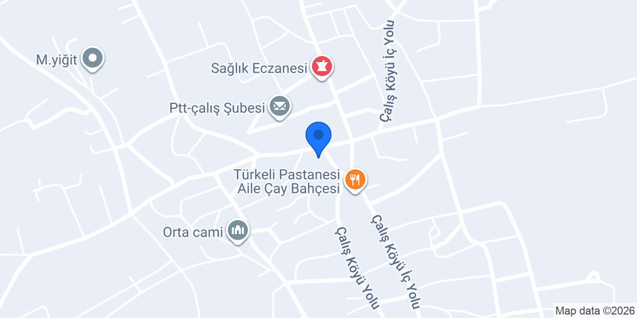 Yetginler pide konumu
