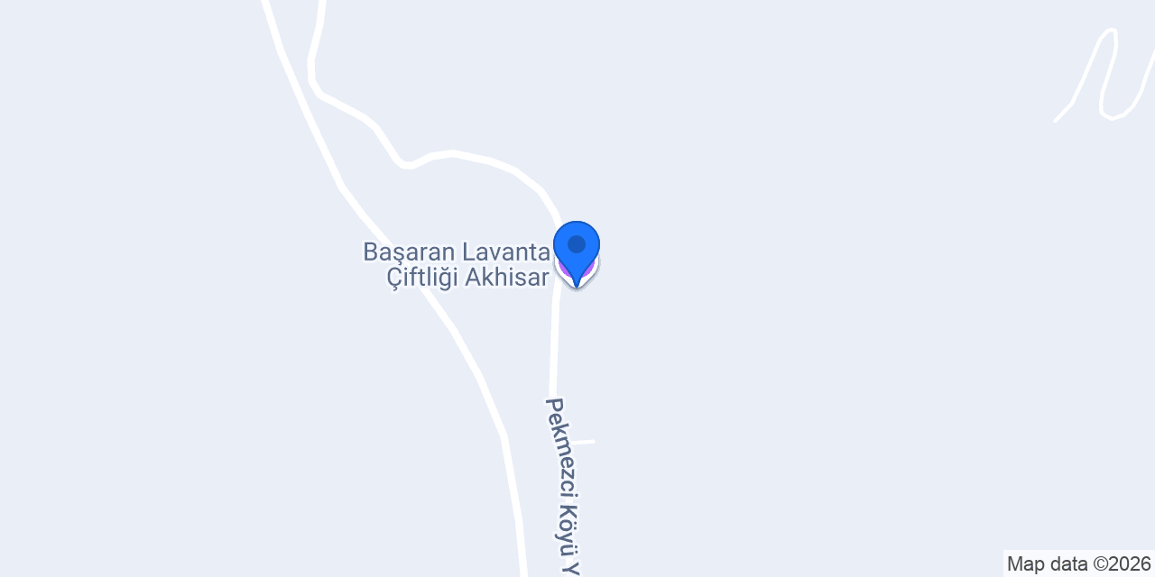 Başaran Lavanta Çiftliği Akhisar konumu