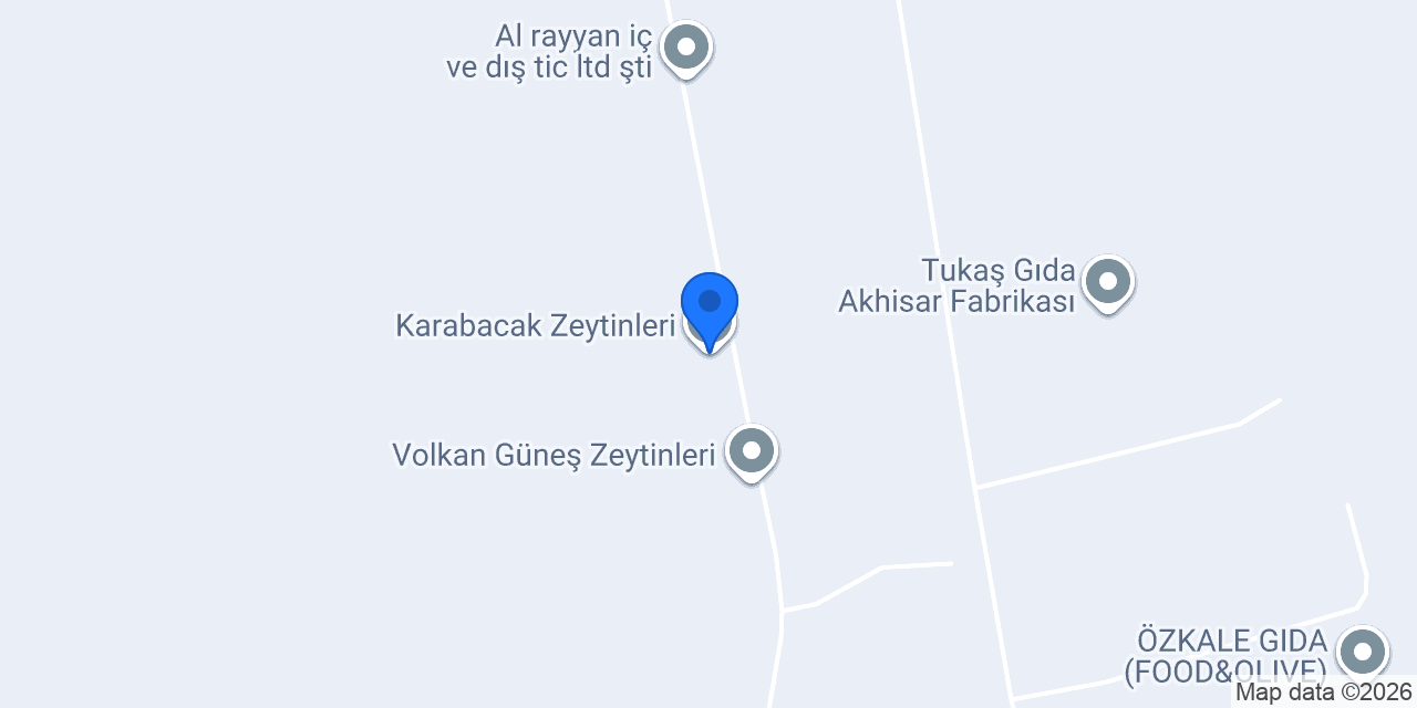 Karabacak Zeytinleri konumu