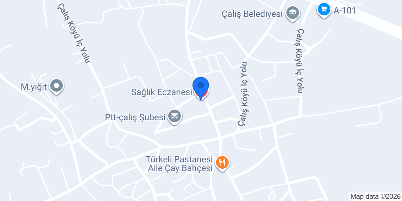 Sağlık Eczanesi konumu