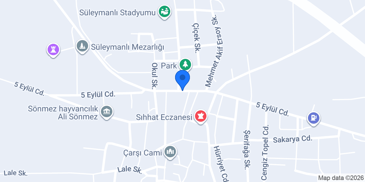 Coşkunlar Zeytincilik konumu